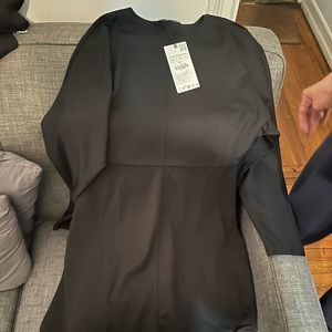 Zara CREPE MIDI DRESS